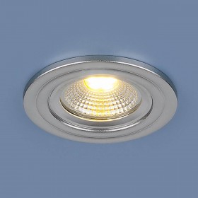 Встраиваемый светодиодный светильник Elektrostandard 9902 LED 3W COB SL серебро a038458 
