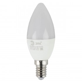 Лампа светодиодная ЭРА E14 6W 4000K матовая ECO LED B35-6W-840-E14 Б0020619 