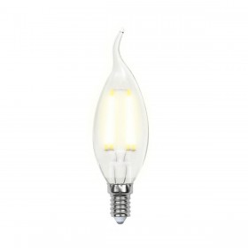 Лампа светодиодная филаментная Uniel E14 5W 3000K LED-CW35-5W/WW/E14/CL/DIM GLA01TR UL-00002863 