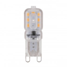 Лампа светодиодная филаментная Elektrostandard G9 3W 3300K прозрачная a049866 