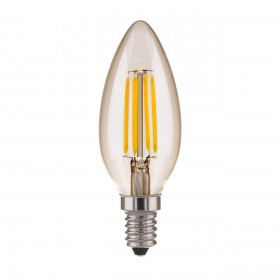 Лампа светодиодная филаментная Elektrostandard E14 7W 4200K прозрачная a049116 
