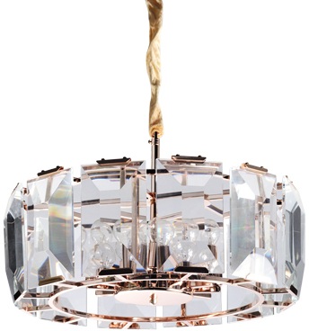 Подвесная люстра Harlow Crystal BRCH9030-12 gold 