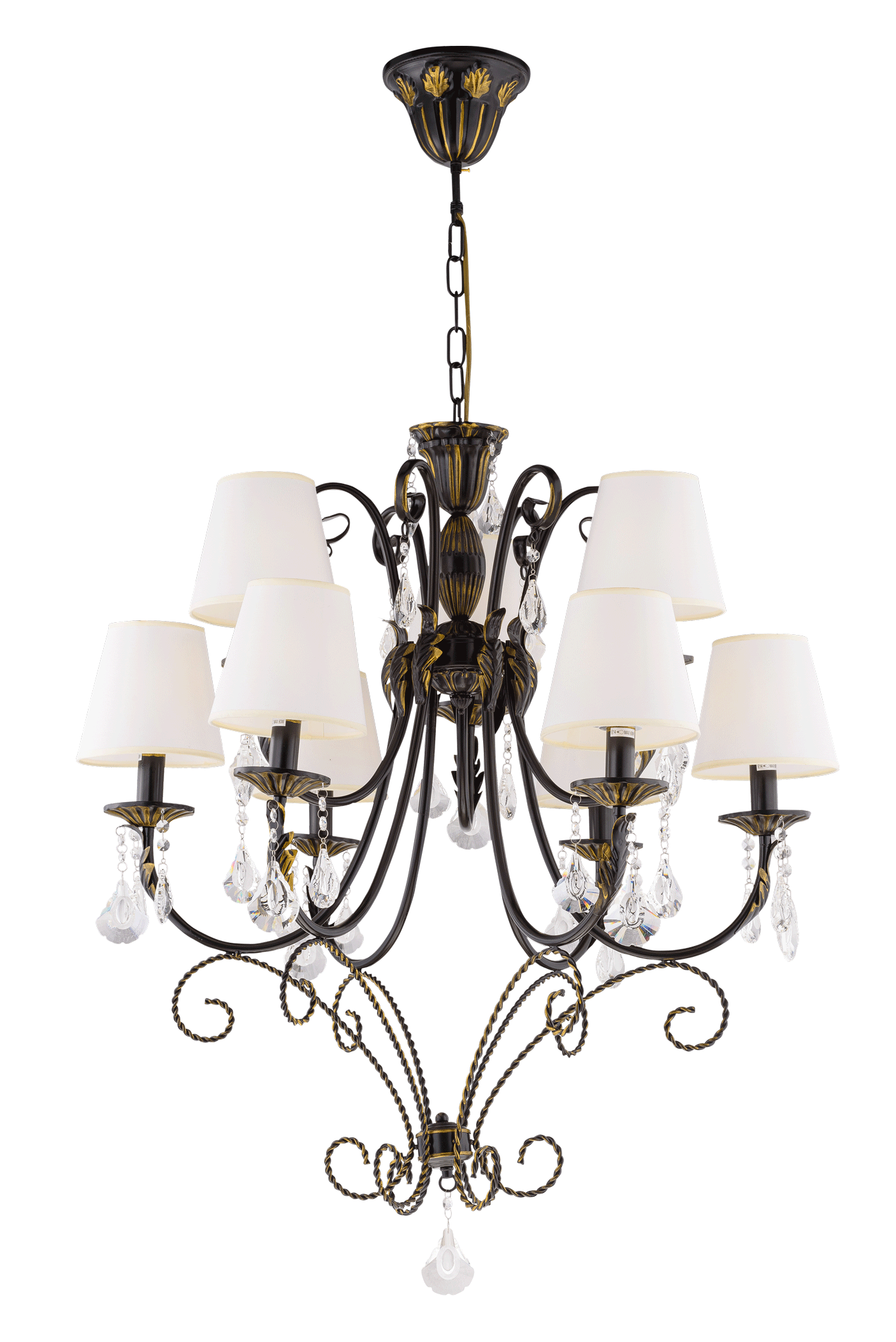 4737/3+6PD BK+WT (1) Люстра 