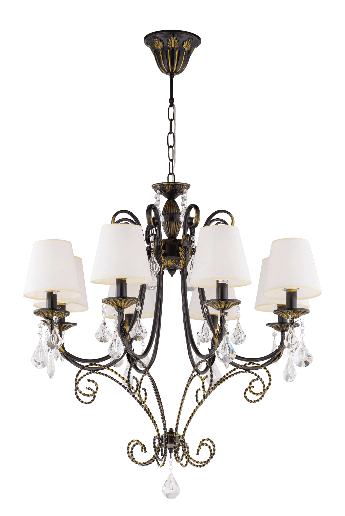 4737/8PD BK+WT (1) Люстра 