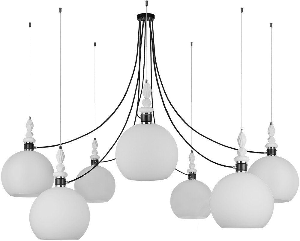 33 Идеи Подвесная люстра  PND182.07.17CH.003BL-S37WH 