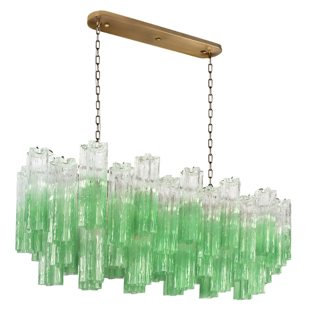 Loft It Подвесная люстра Murano 10580/1000R Clear green 