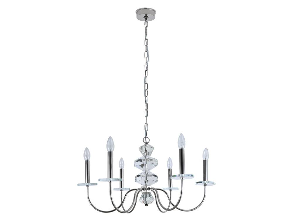 Newport Подвесная люстра 3870 3876/С nickel 