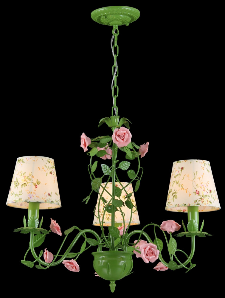 Подвесная люстра Rose ROSE 11490/3 GREEN 