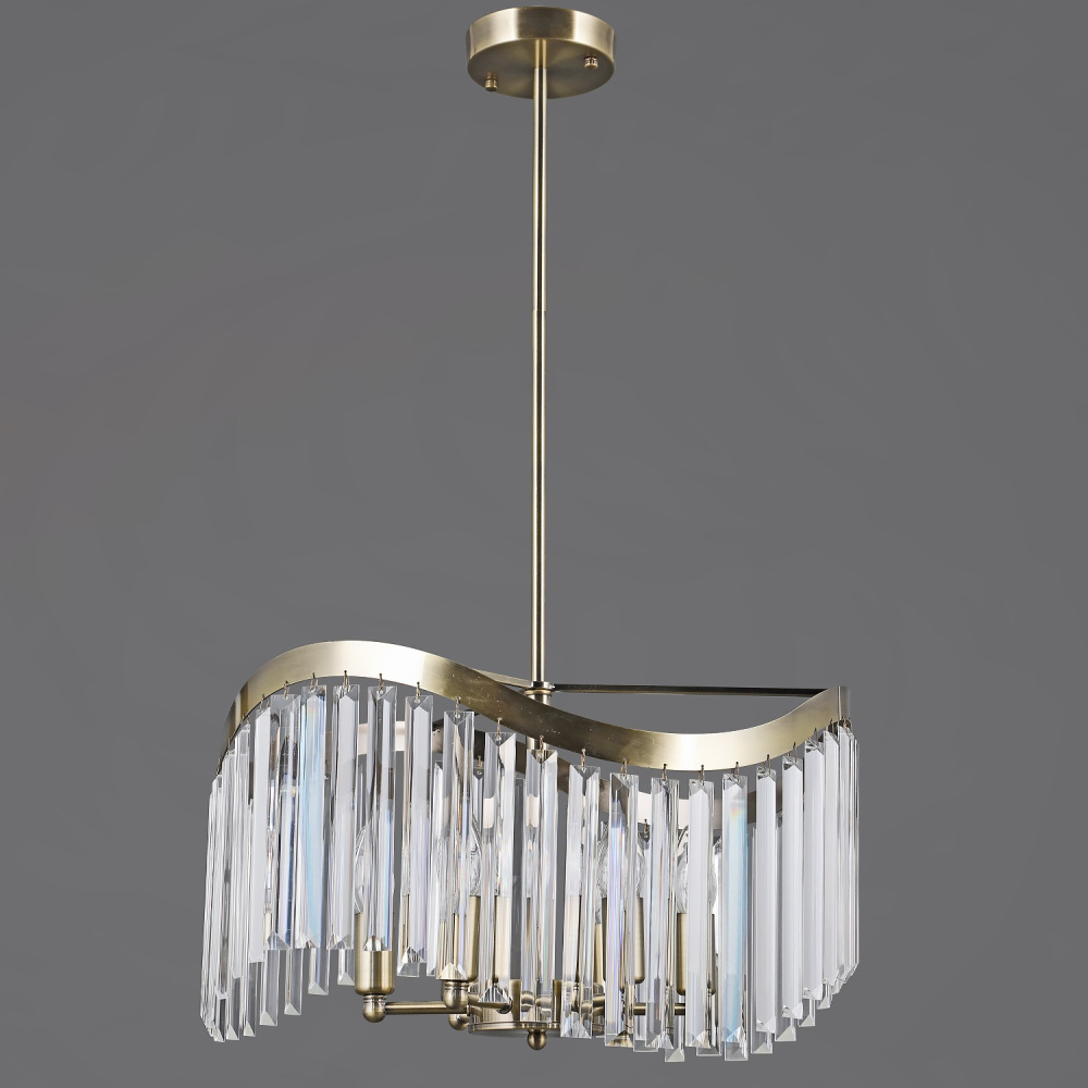 ILLUMICO Подвесная люстра  IL3475-6PSQ-25AB ELITE 