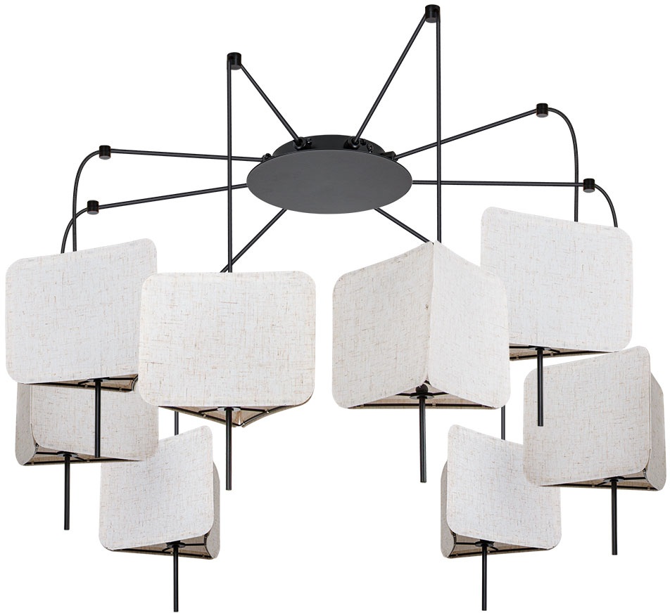 Arte Lamp Подвесная люстра Trixie A7084SP-8BK 