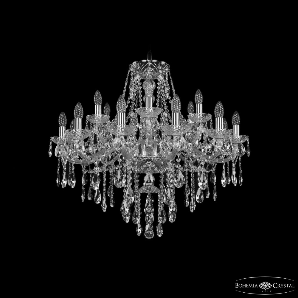 Bohemia Подвесная люстра 1415 1415/12+6/300 Ni 