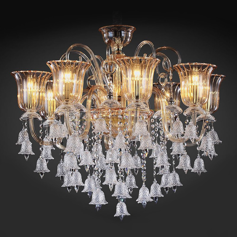 Illuminati Подвесная люстра MOOLLONA MD1102709-8B gold 