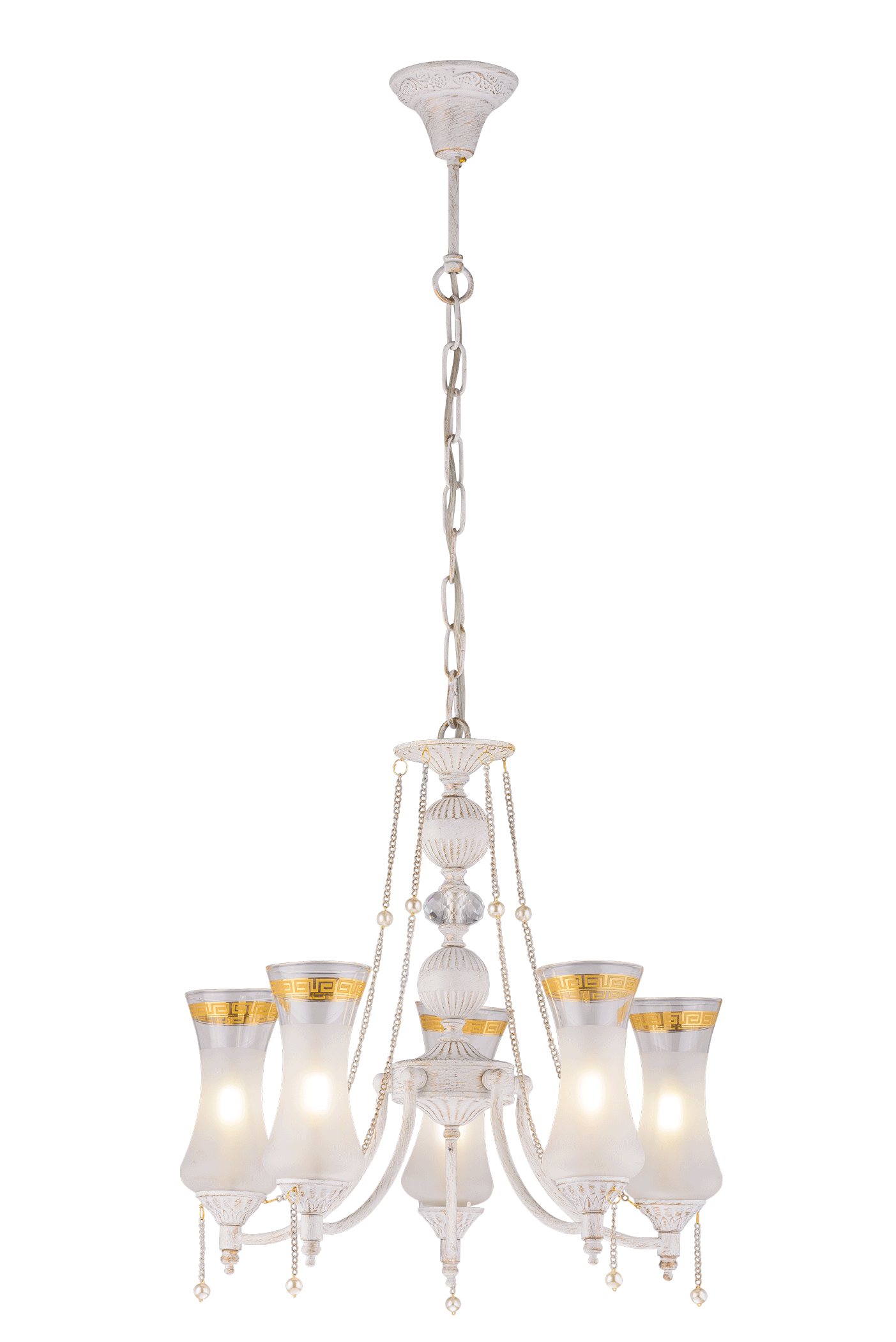 5515/5 BEIGE (1) Люстра 