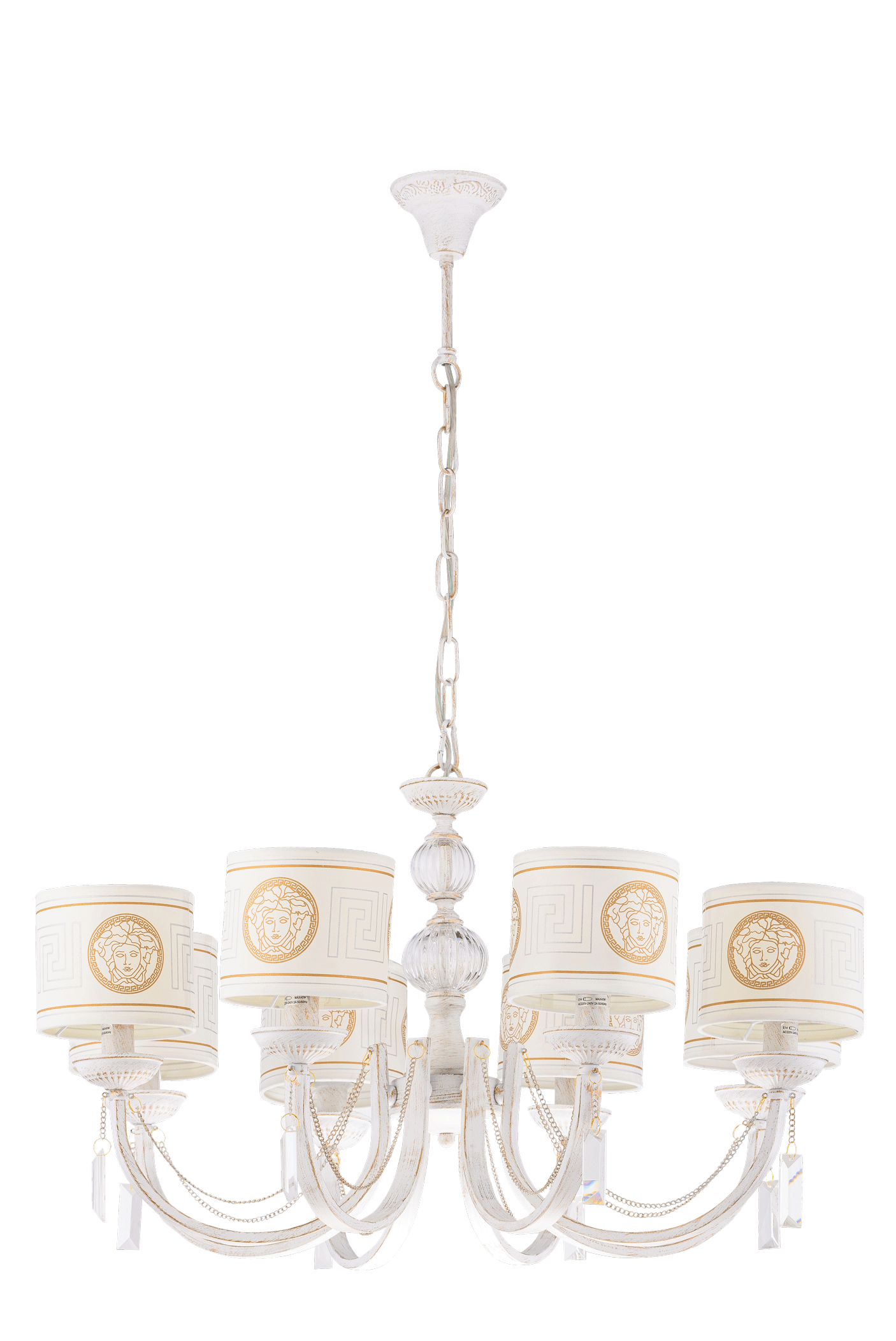 5538/8 BEIGE (1) Люстра 