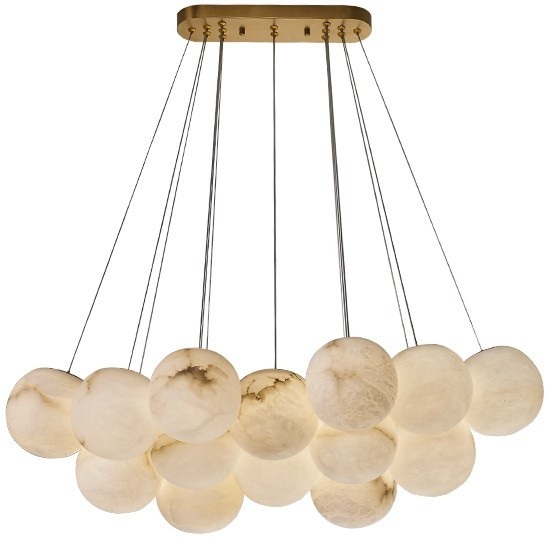 Fluorite Подвесная люстра Unity FL1048-19PO 