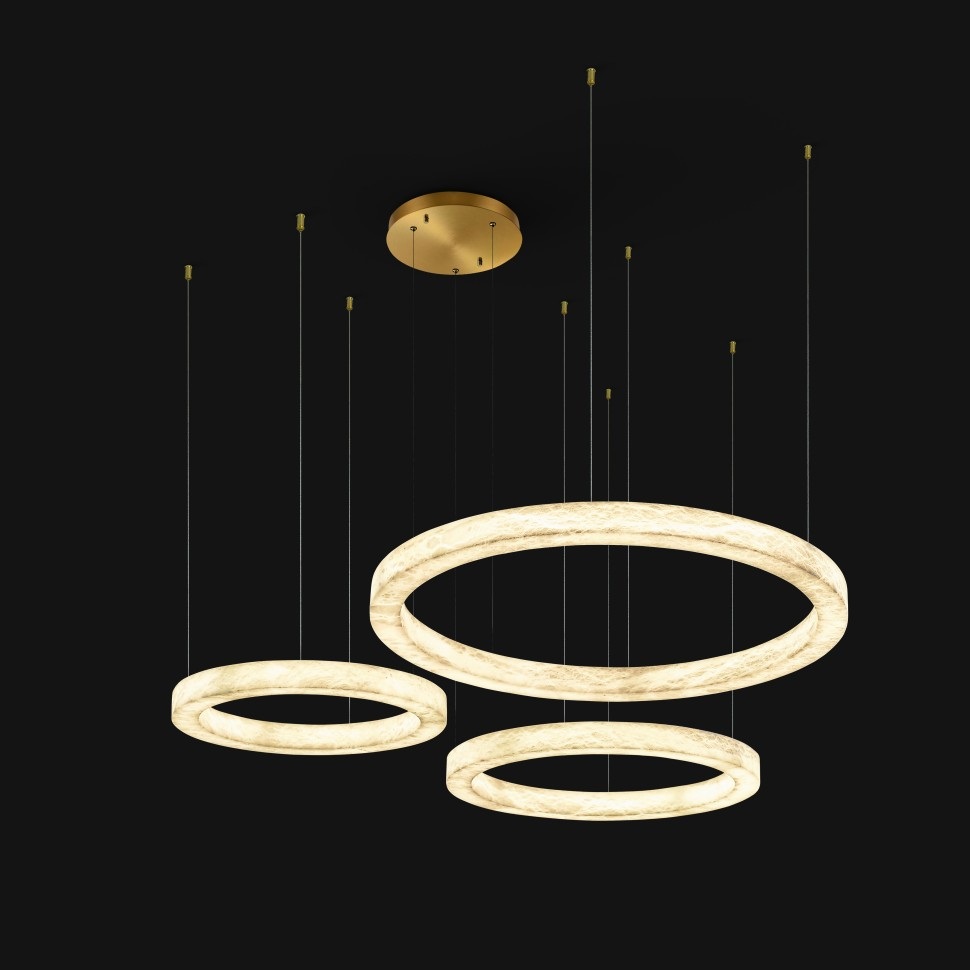 Fluorite Подвесная люстра Modum FL1030-30PW 