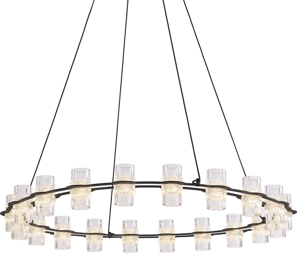 DeLight Collection Подвесная люстра P0677 P0677-680A black 