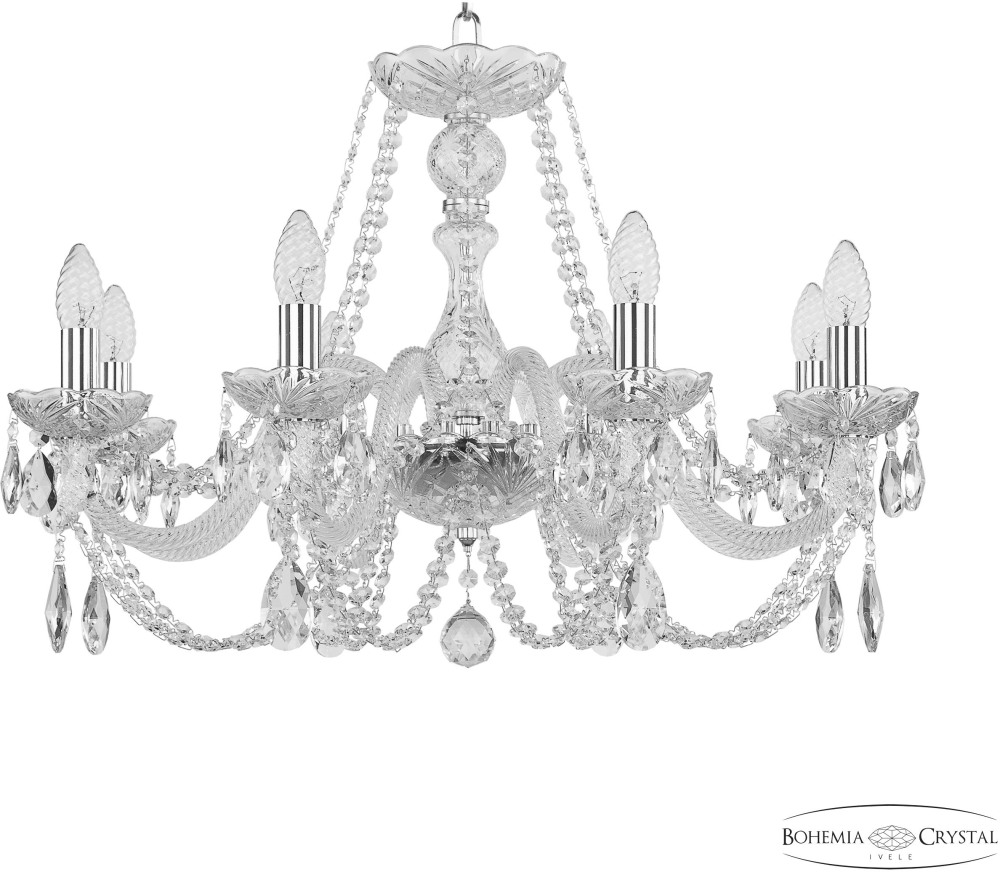 Bohemia Подвесная люстра 101 101/8/240 Ni 