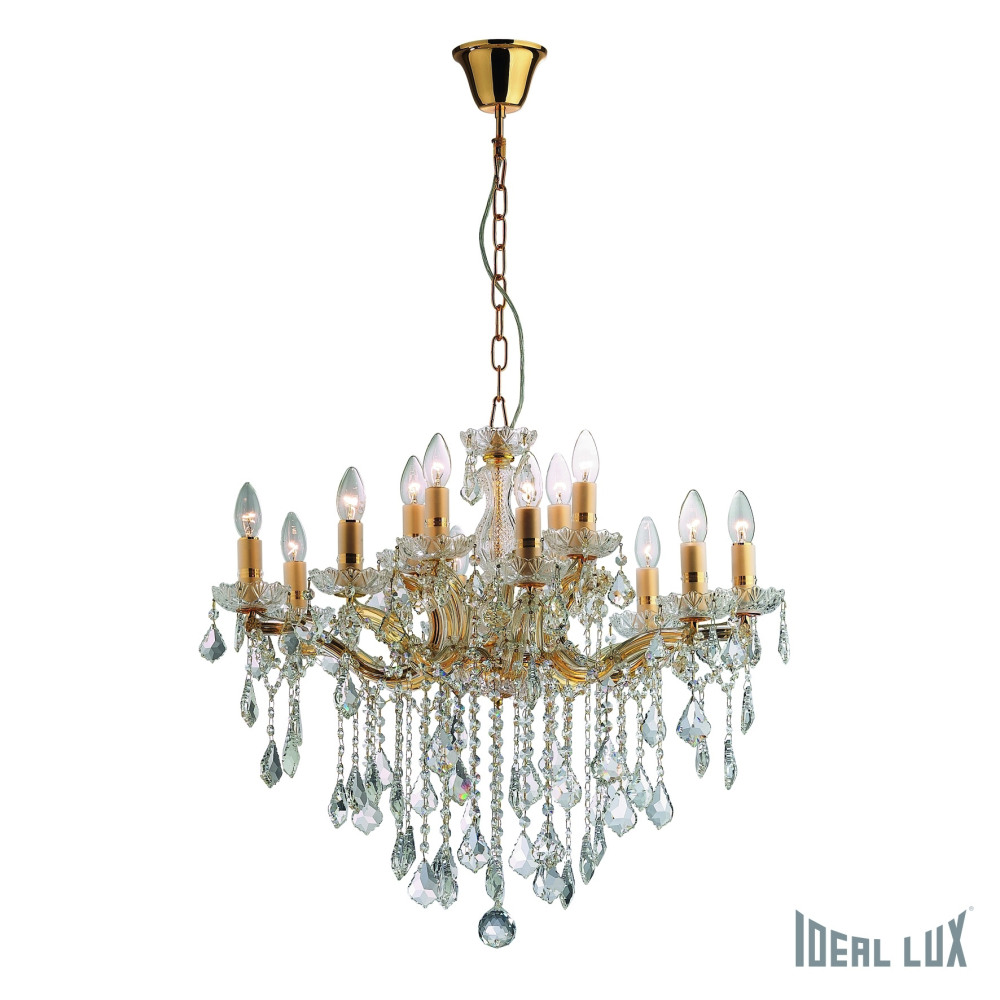 Ideal Lux Подвесная люстра Florian FLORIAN SP12 ORO 