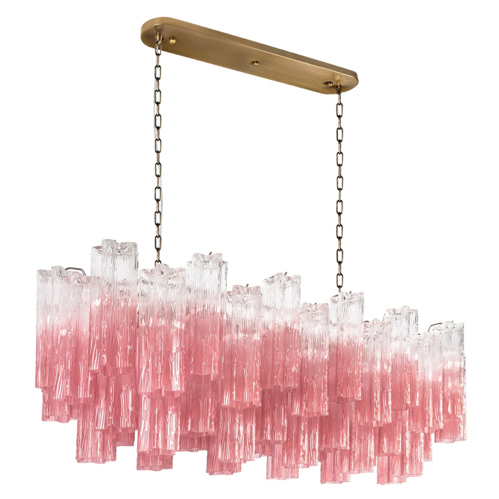 Loft It Подвесная люстра Murano 10580/1000R Clear pink 