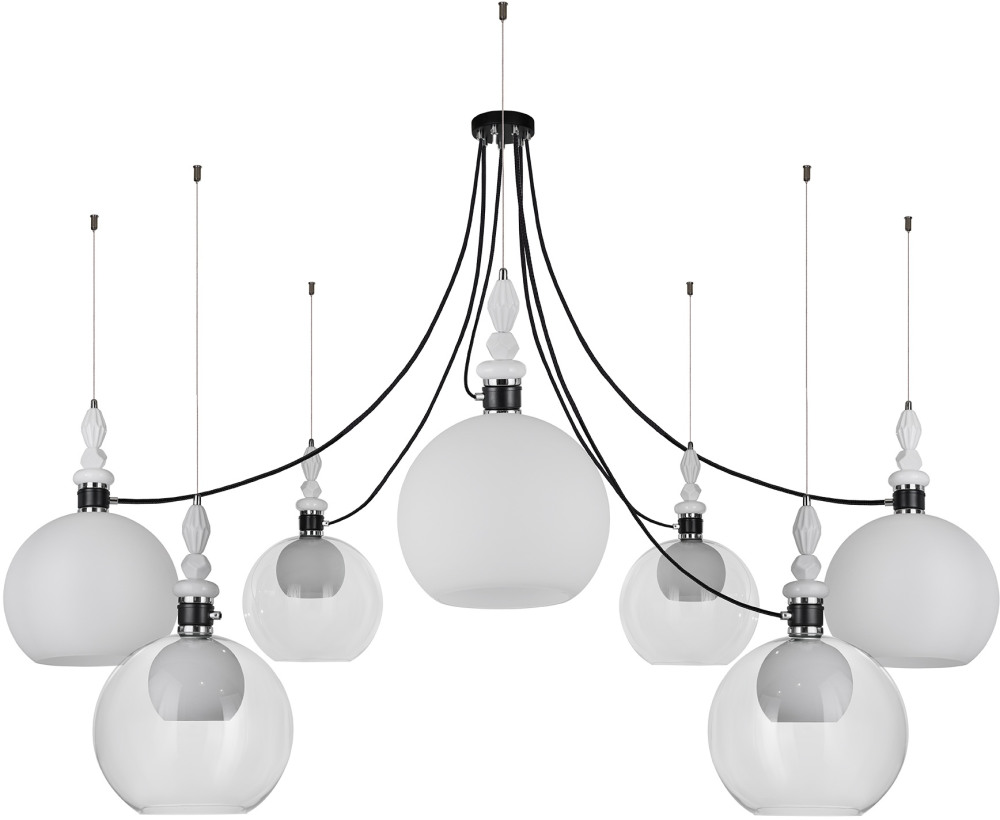 33 Идеи Подвесная люстра  PND182.07.17CH.003BL-M62TW 