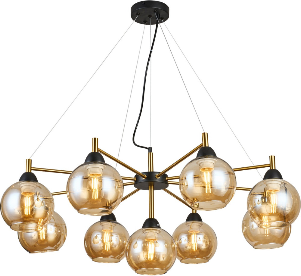 Imex Подвесная люстра  MD.9056-9-P-BK+COP 