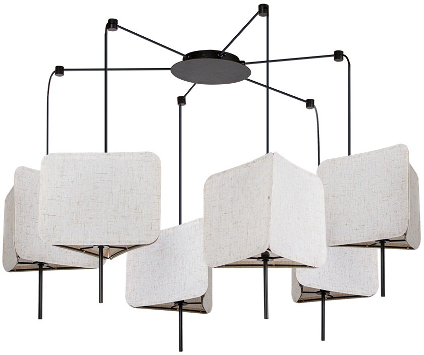 Arte Lamp Подвесная люстра Trixie A7084SP-6BK 