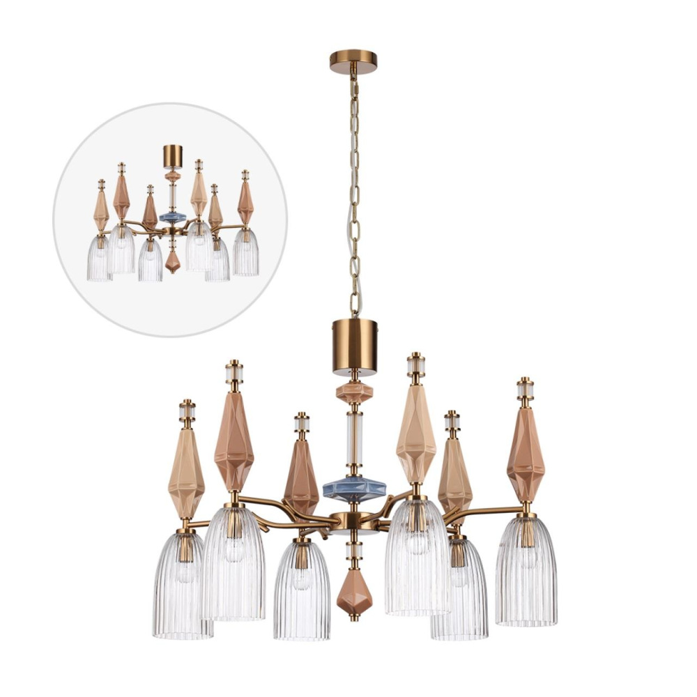 Odeon Light Подвесная люстра Terra 5414/6 