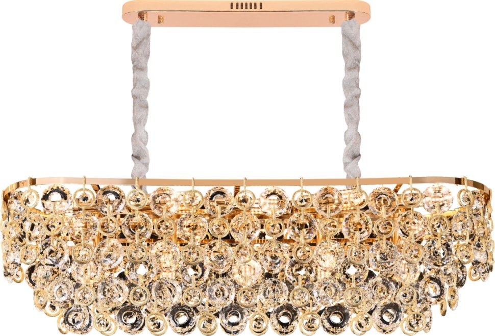 Fluorite Подвесная люстра Campanella FL1102-15P 