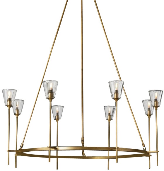 DeLight Collection Подвесная люстра Torche De Verre 8614P/8 gold 