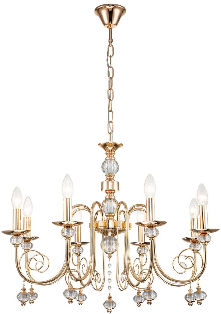 Escada Подвесная люстра Shine 678/8PL Gold 