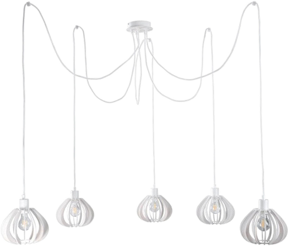 Imex Подвесная люстра  MD.9003-5-P-WH 