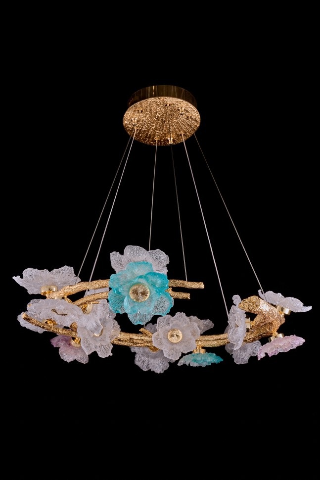 Fluorite Подвесная люстра Sauvage FL1098-16P 