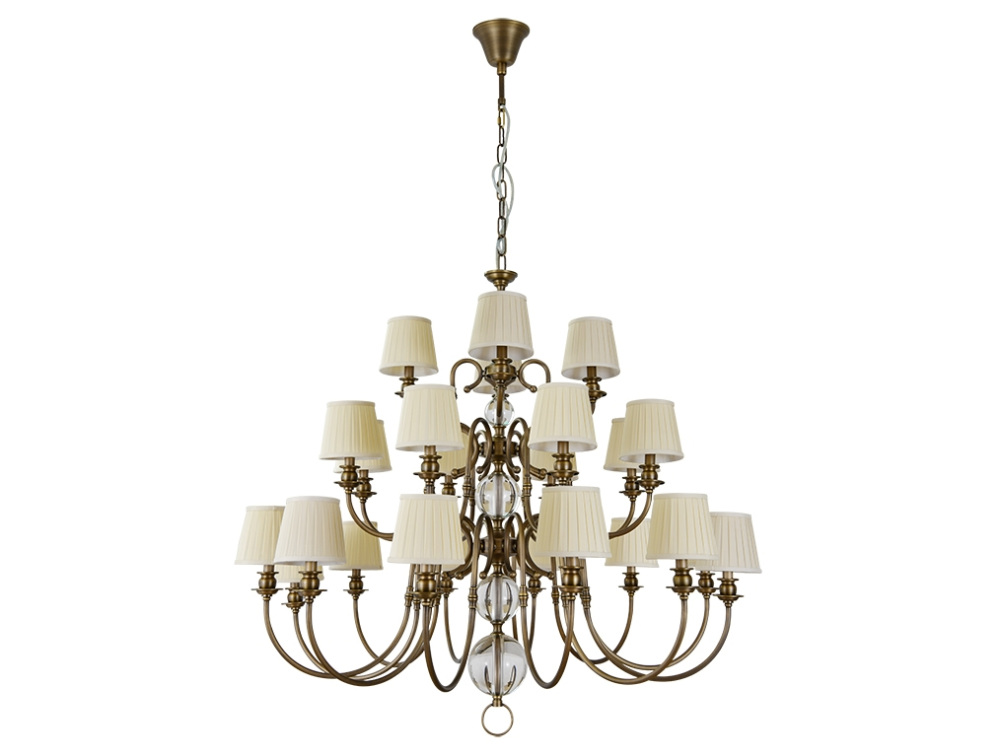 Newport Подвесная люстра 3100 31010+12/C black brass без абажуров 