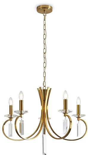 Freya Подвесная люстра Harvest FR2040PL-05BS 