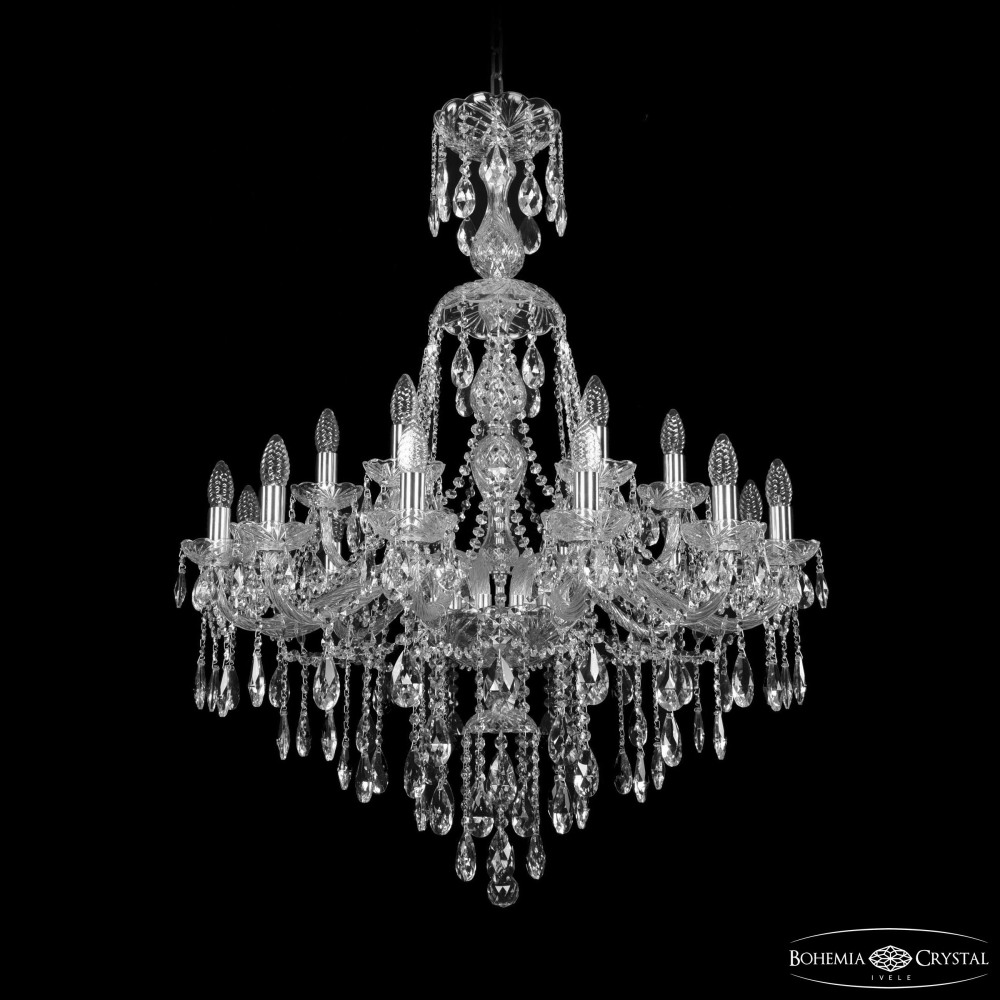 Bohemia Подвесная люстра 1415 1415/12+6/300/XL-108 Ni 