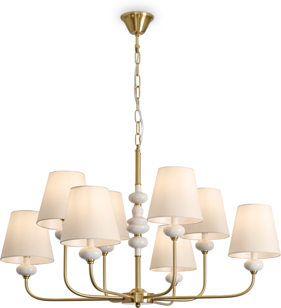 Freya Подвесная люстра Evelyn FR2038PL-08BS 