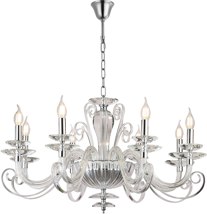 Newport Подвесная люстра 8570 8578/C chrome 