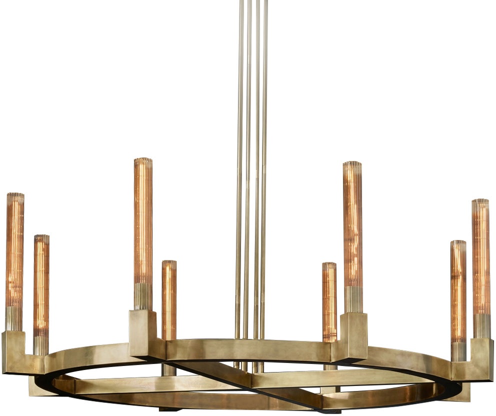 DeLight Collection Подвесная люстра Cannele KM0550P-8 brass 