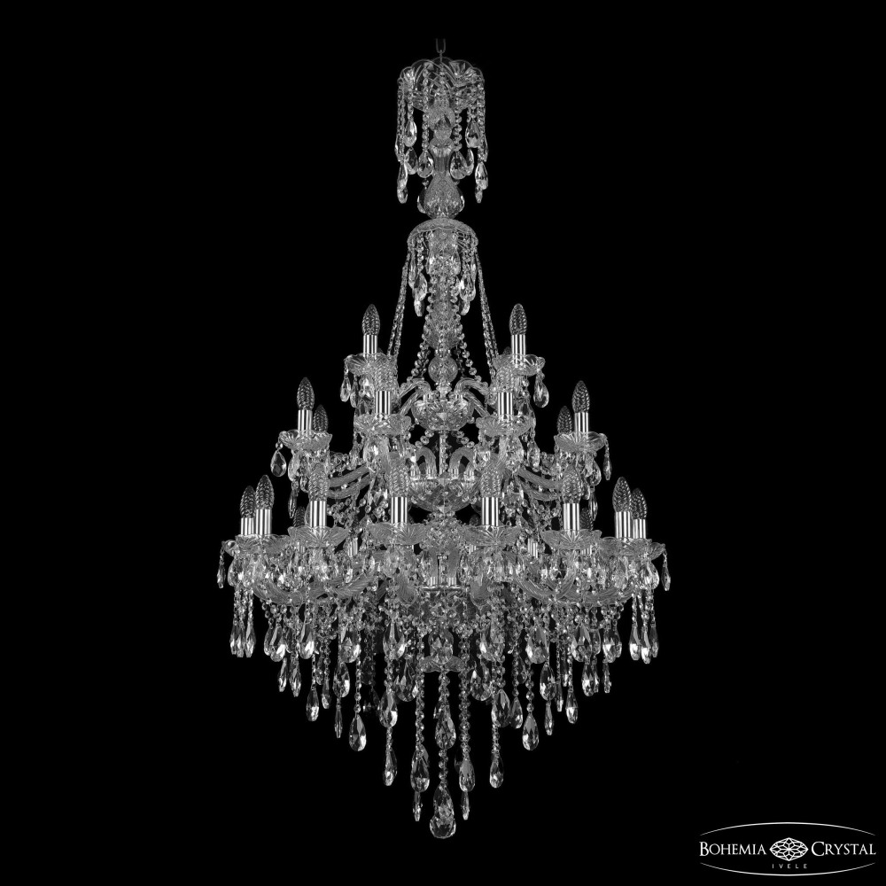 Bohemia Подвесная люстра 1415 1415/16+8+4/300/XL-155/3d Ni 