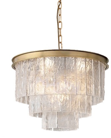 DeLight Collection Подвесная люстра Glace KG0998P-5R brass 