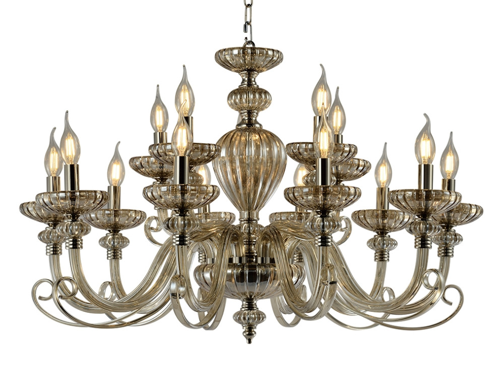 Newport Подвесная люстра 12800 12815/C cognac 