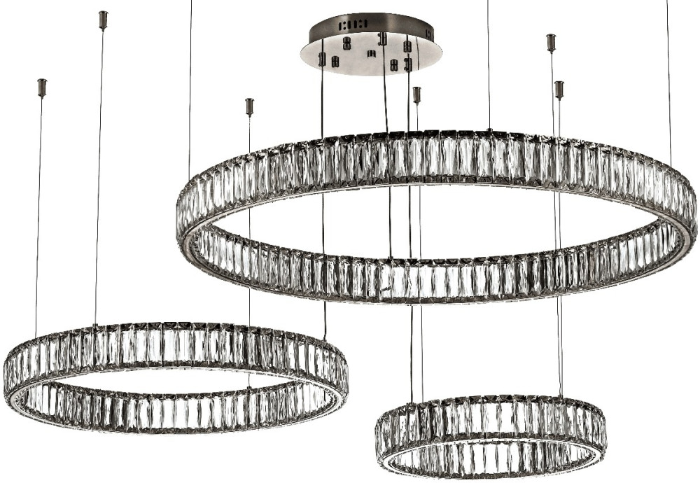 Dio D'Arte Подвесная люстра Caneva Caneva L 1.5.80+60+40.100 N 