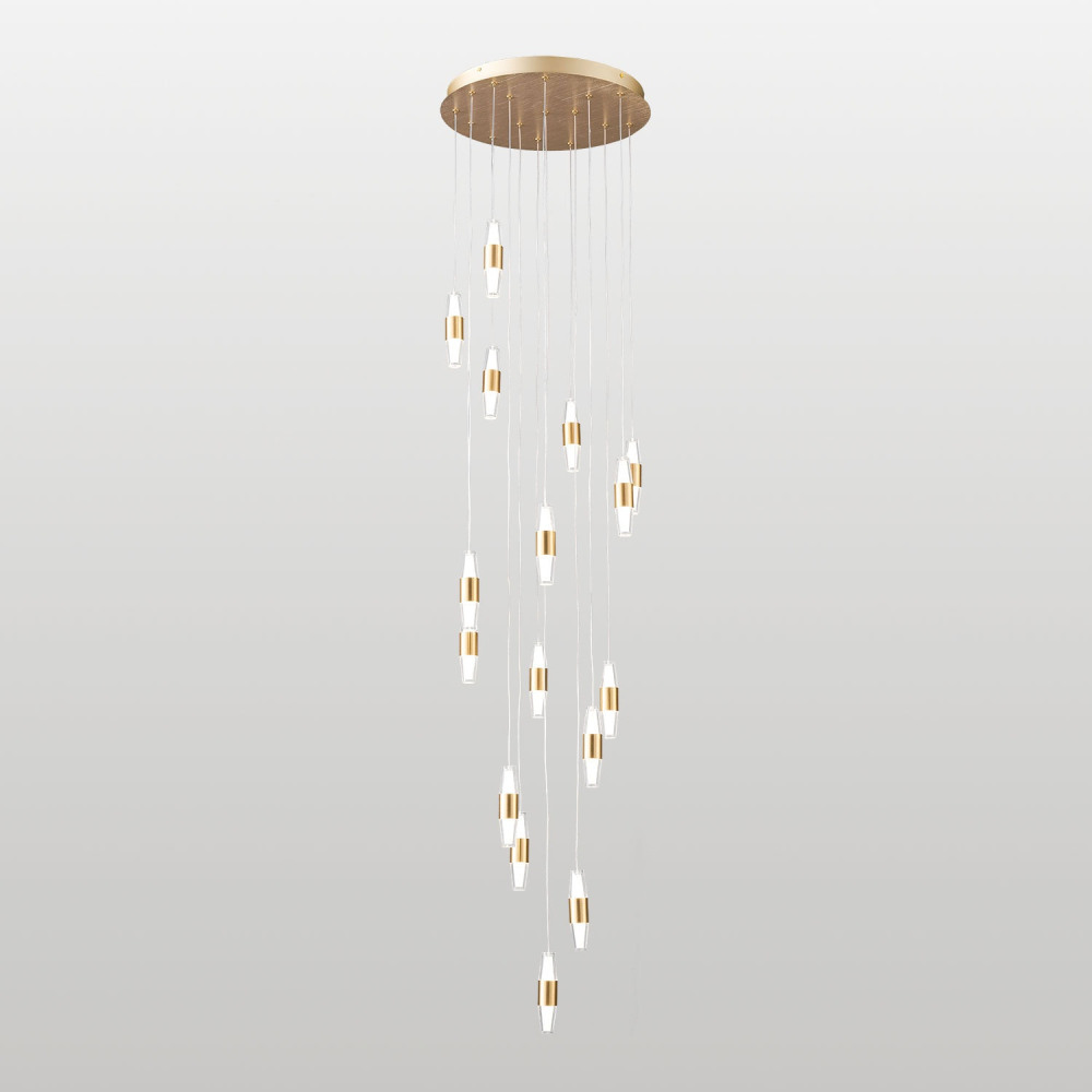 Lussole Подвесная люстра Hopkins LSP-7404 