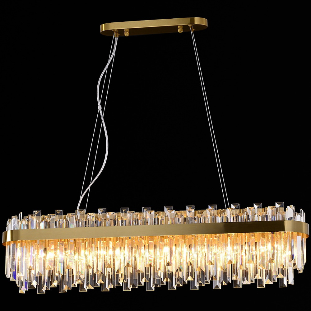 ILLUMICO Подвесная люстра  IL5189-8LLS-29 BRASS MIRAGE 