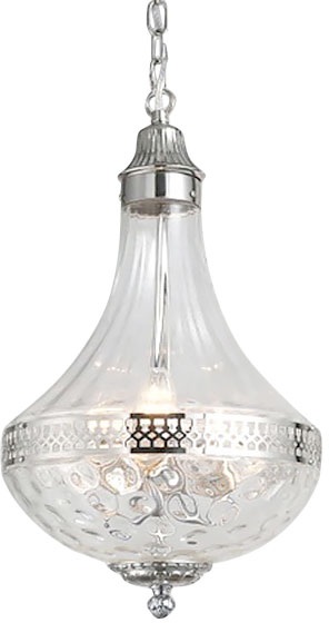 DeLight Collection Подвесная люстра French Empire Glass KG0544P-4 nickel 