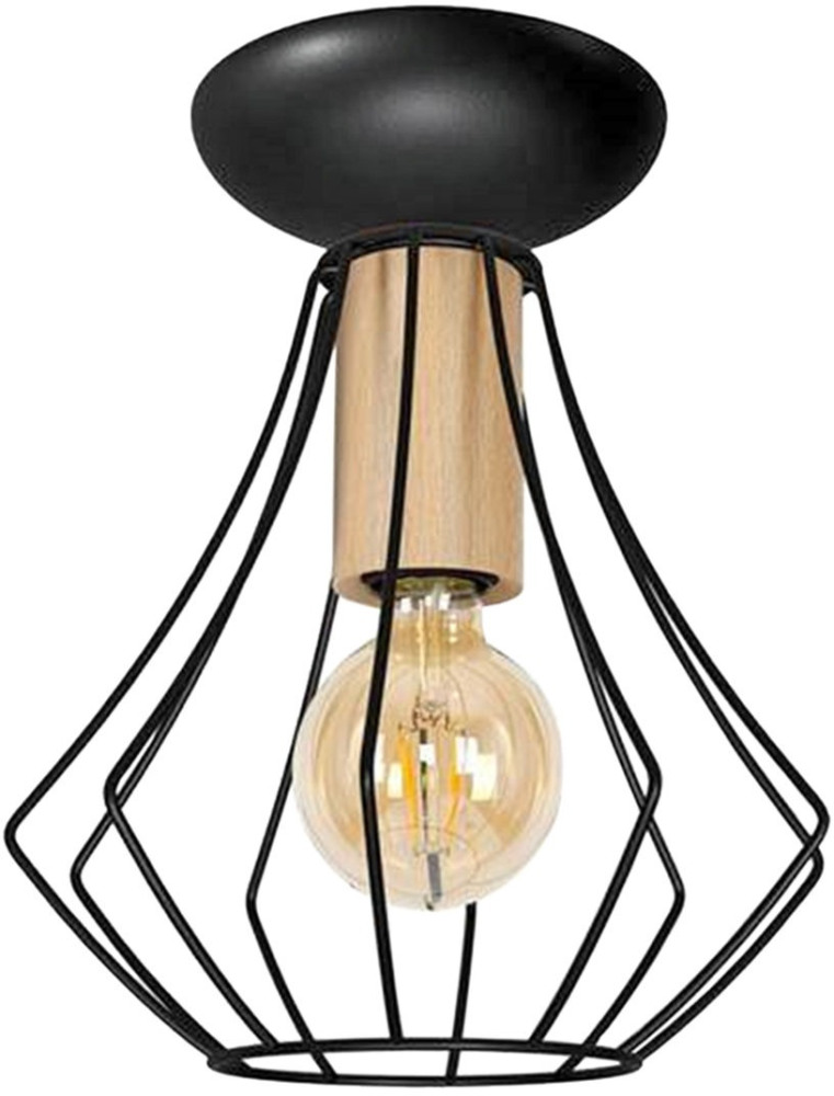 Imex Потолочный светильник  MD.9051-1-S-BK+WOOD 