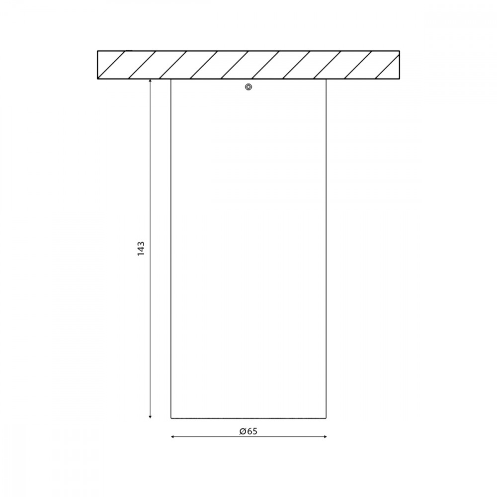 Точечный светильник VL-BASE VL-BASE-PIN-WW 