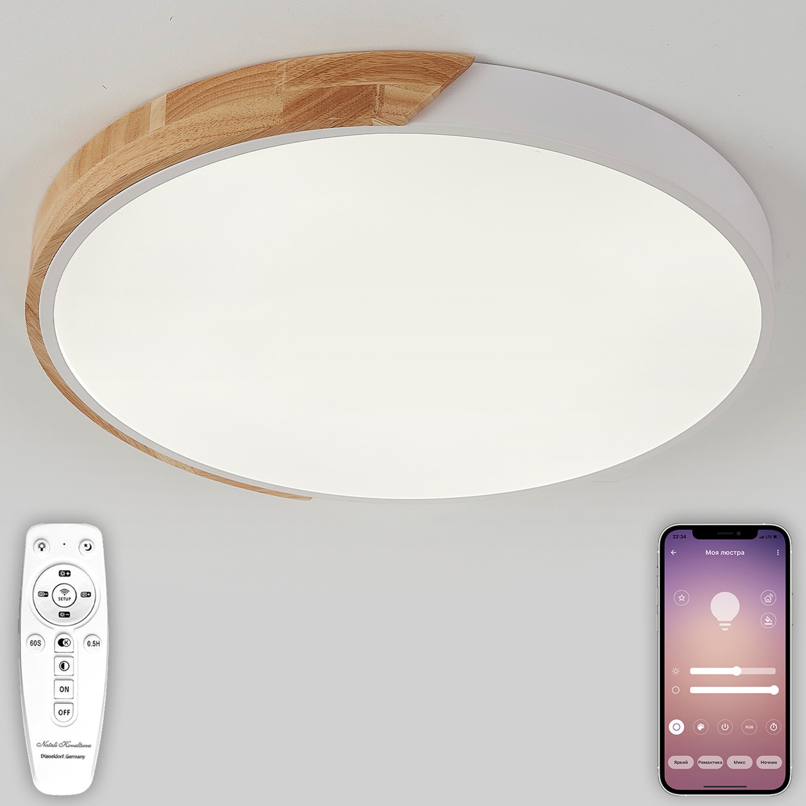 Потолочный светильник Scandinavian LED LAMPS 81182 