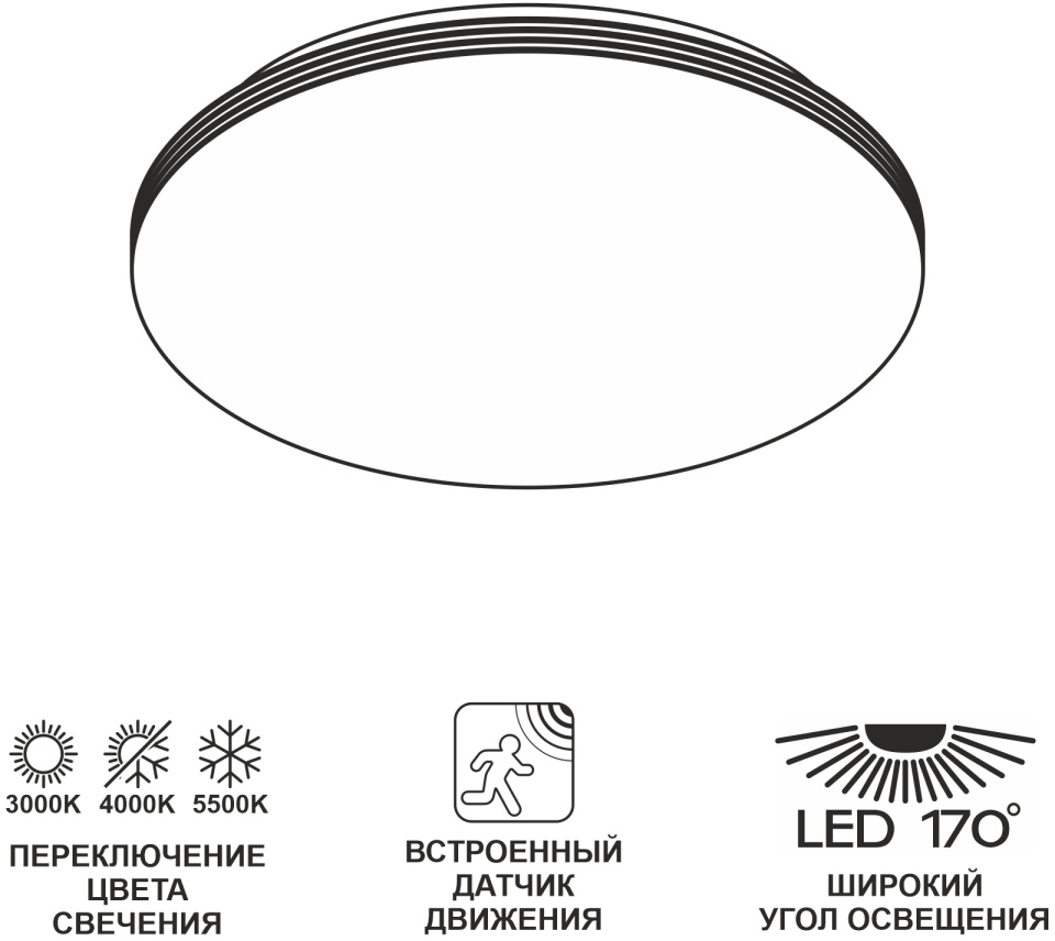 Потолочный светильник Симпла CL71424SV 